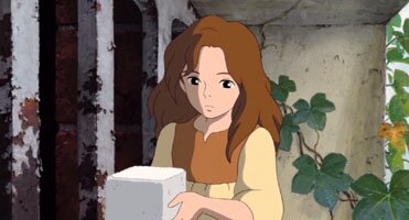 JASMS Anime - Arrietty hebt Shos W�rfelzucker auf