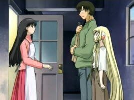 Chitose, Hideki und Chii