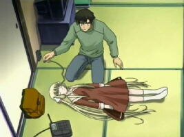 Hideki l�dt Chii auf