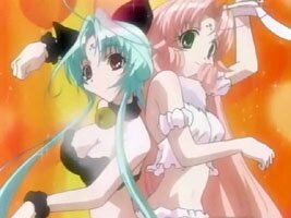 Ren und Miu beim Cosplay