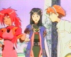 Makoto, Nanami und Shayla