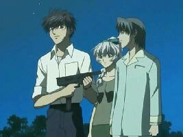 Sousuke, Teresa und Takuma