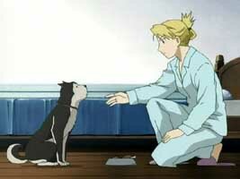Hawkeye und ihr Hund