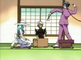 Sara, Kei und Nanbara
