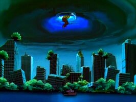 das Dimensionsloch �ber Tokyo