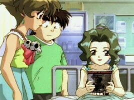 Natsumi, Takuma und Nami