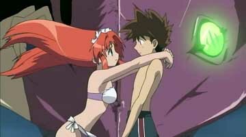 Hikari, Takeru und das Meeresmonster