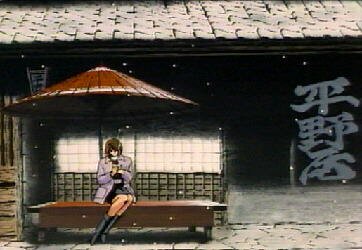 Himiko im Tempel