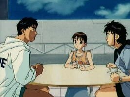 Kaoru, Nozomu und Hiroshi