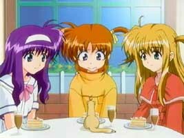 Suzuka, Nanoha, Yuuno und Arisa