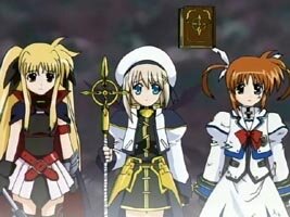 Fate, Hayate und Nanoha