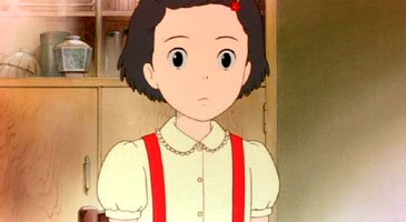Taeko als Kind