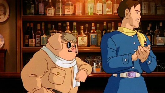 Porco Rosso und Donald Curtis