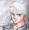 Kunzite im Manga-Stil