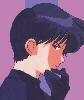 Saffiiro im Anime-Stil