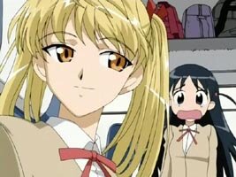 Eri und Tenma im Bus