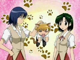 Mikoto, Kyousuke und Karen