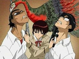 Haruki, Akira und Kenji