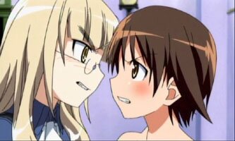 Perrine und Yoshika streiten sich