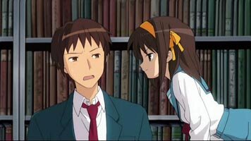 Kyon und Haruhi