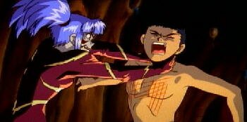 Mayuka und Tenchi