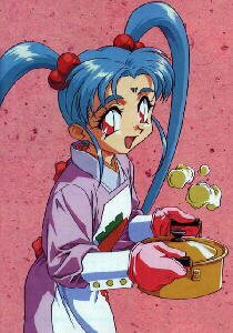 Sasami als K�chin