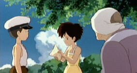 Kanta, Satsuki und Obaa-chan