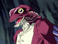 rotes Lagunenmonster