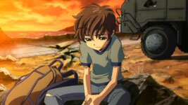 JASMS Anime - Suzaku als Kind