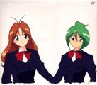 Wedding Peach - Yuri und Hinagiku